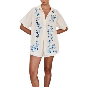 Deli S Womens  2Pc Shirt & Short Set